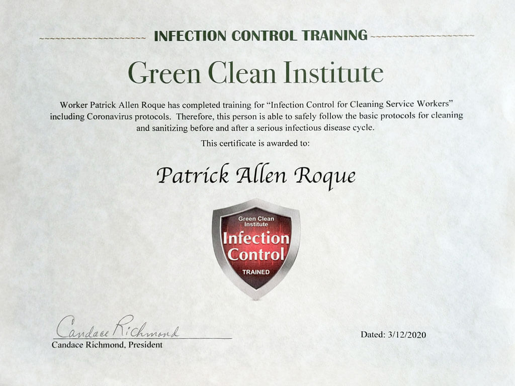 Certified Infection Control Technician